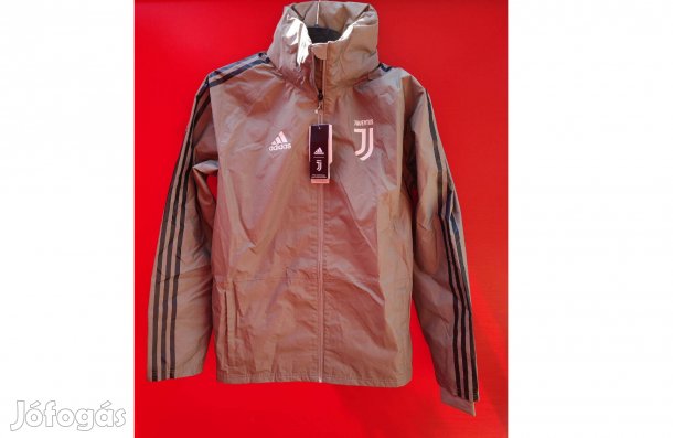 Juventus eredeti adidas drapp zöld kapucnis dzseki (M)