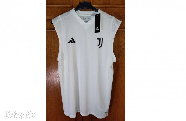 Juventus eredeti adidas fehér ujjatlan póló (M)