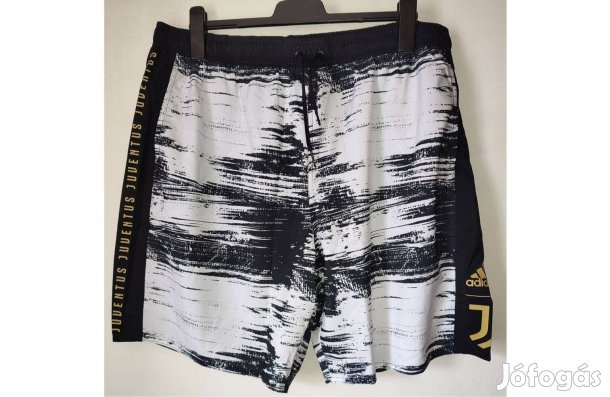 Juventus eredeti adidas fekete fehér arany úszóshort (2XL)