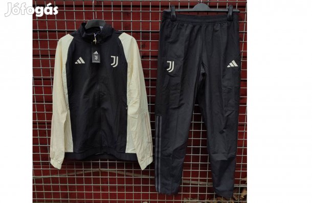 Juventus eredeti adidas fekete fehér szabadidő szett (M)