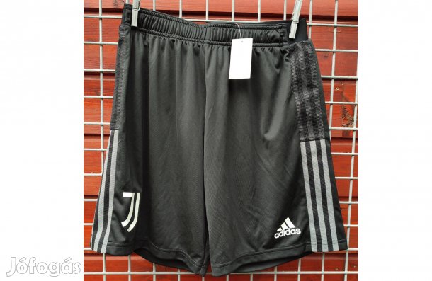 Juventus eredeti adidas fekete rövid nadrág (M)