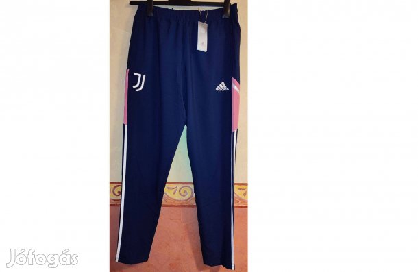 Juventus eredeti adidas sötétkék pink hosszú nadrág (M)