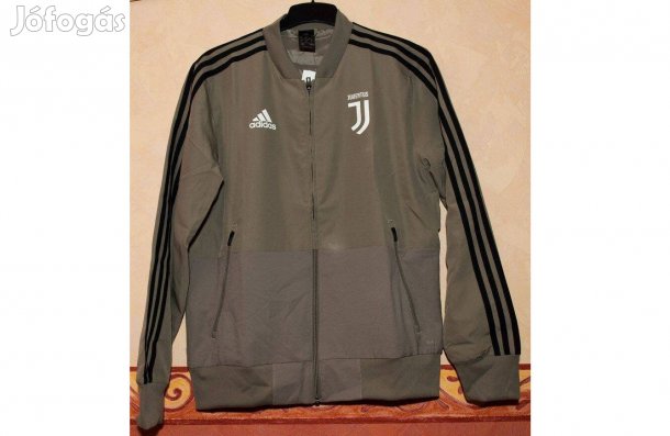 Juventus eredeti adidas zöld cipzáras felső (M)