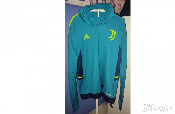 Juventus eredeti adidas zöldeskék magasnyakú felső (M)