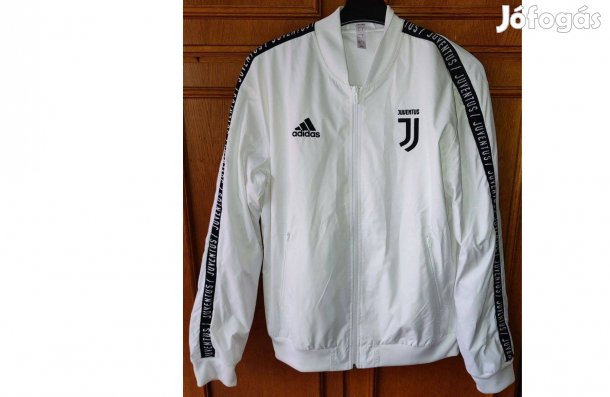 Juventus eredeti fehér feliratos adidas dzseki (M)