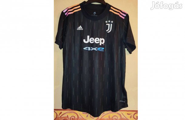 Juventus eredeti fekete adidas 2021-22 mez (XL)