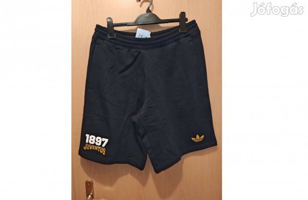 Juventus eredeti fekete adidas Originals rövid nadrág (L)