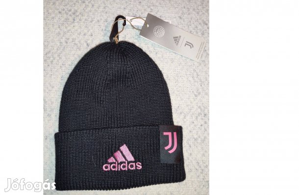 Juventus eredeti fekete adidas kötött sapka
