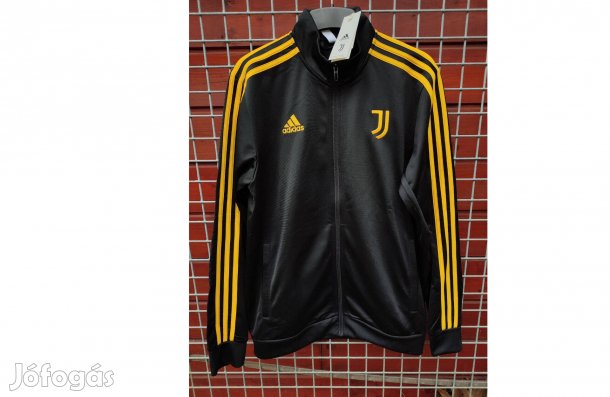 Juventus eredeti fekete sárga adidas cipzáras felső (M-es)