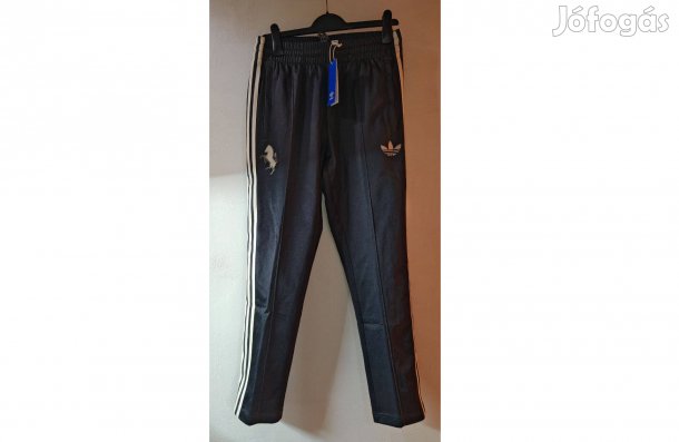 Juventus eredeti sötétszürke adidas Originals hosszú nadrág (M)