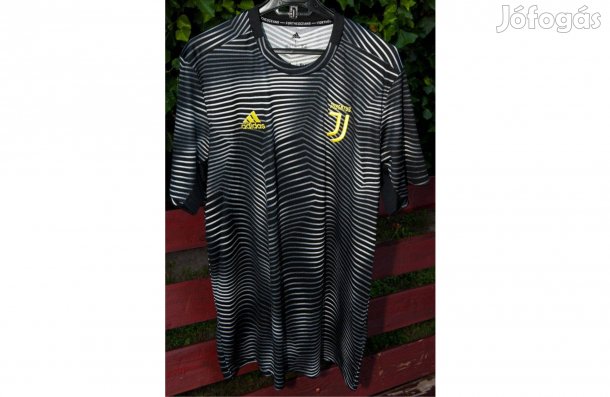 Juventus eredetiadidas fekete fehér (for the ocean) mez (L)