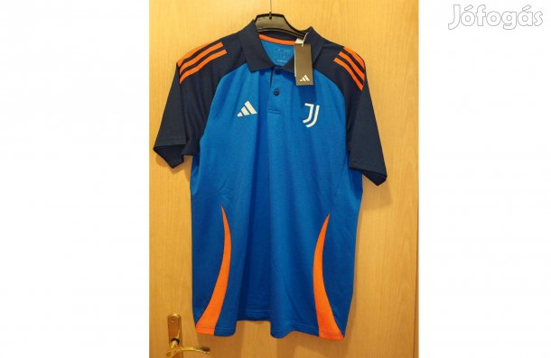 Juventus kék eredeti adidas galléros póló