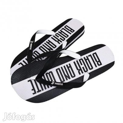 Juventus papucs Black and White JU.2301