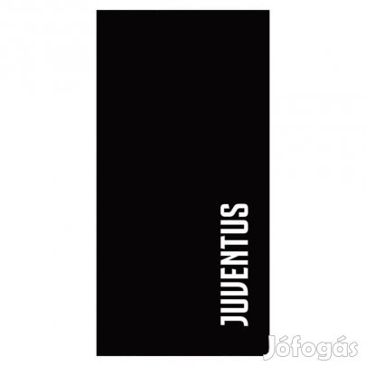 Juventus törölköző PAMUT fekete 70 x 140