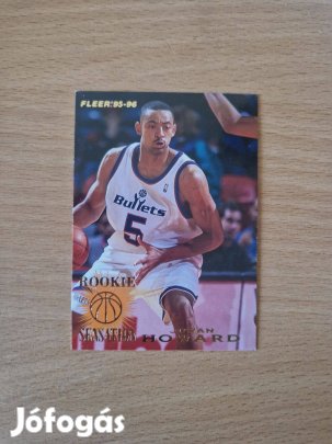Juwan Howard Fleer 1995-96 Rookie Sensation #212 kosaras kártya