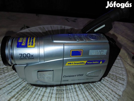 Jvc 700xzoom-os vhs-c kazettás kamera
