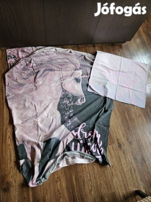 Jysk Kronborg unikornisos gyerek ágyneműhuzat 140x200, 70x80/90