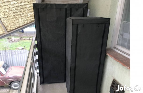 Jysk szövet ruhásszekrény mobilszekrény