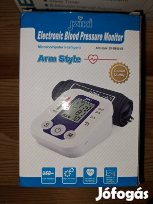 Jziki ZK-B869YB típusú elektronikus felkaros vérnyomásmérő