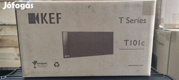 KEF T101c center hangsugárzó fekete színben eladó! Vadi új, bontatlan!