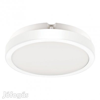 KÉSZLETKISÖPRÉS! Mennyezeti/fali LED lámpa IP65 18cm 12W fürdőszobai