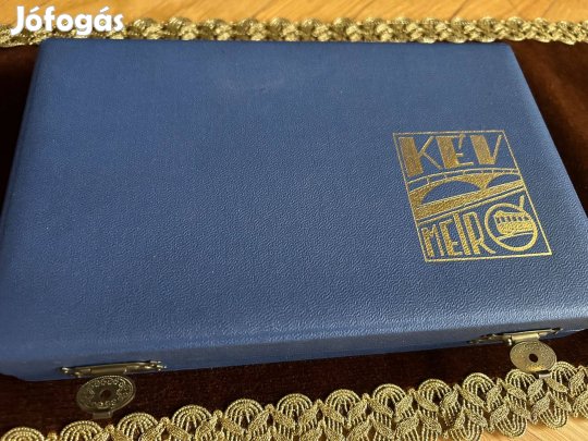 KÉV-Metró 25 éves jubileum bronz emlékplakett 1949-1974