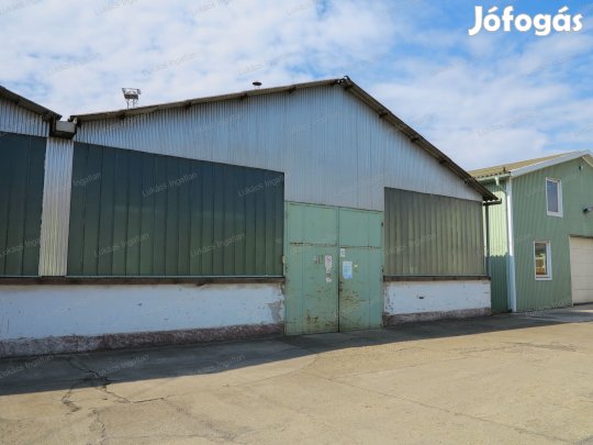 KIADÓ 600 M-ES IPARI MŰHELY - BŐVÍTHETŐ TERÜLET, TÖBB BEJÁRATTAL