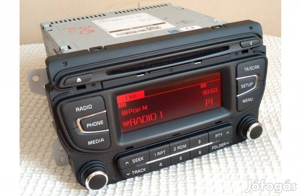 KIA Ceed 2, MK2 gyári OEM MP3 CD rádió bluetooth kihangosító AC110A2EE