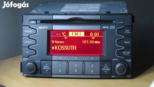KIA gyári cd mp3 rádió autorádió fejegység