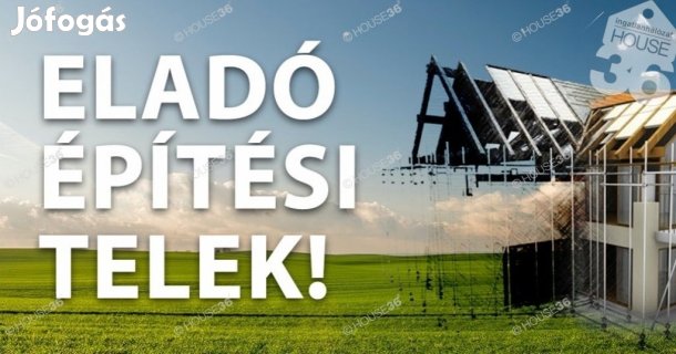 KISKŐRÖSÖN, PRESZTÍZS ÉRTÉKŰ ÉPÍTÉSI TELEK ELADÓ!