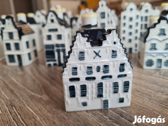 KLM "Delft-blue" gyűjtői kisházak