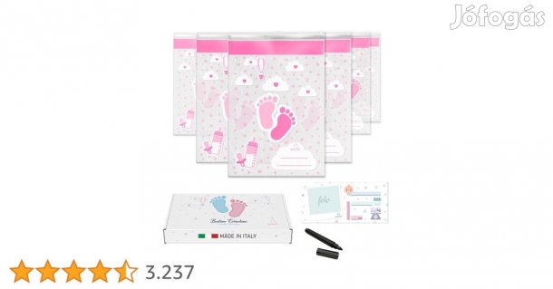 KOILWES kórházi műanyag tároló tasak és toll- OUTLET termék