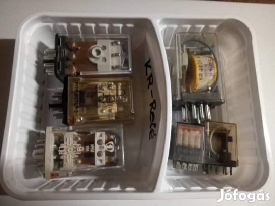 KR- relé több darab