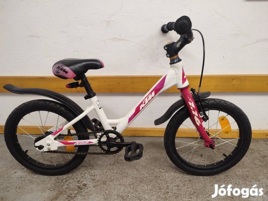 KTM 16 "-os alu vázas gyermek kerékpár