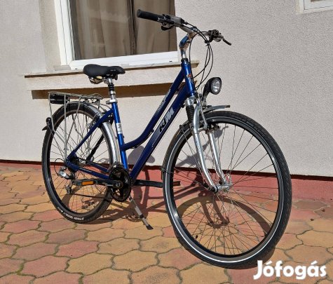 KTM 28-as női ALU trekking 48cm váz Teljes Shimano felszereltséggel. K