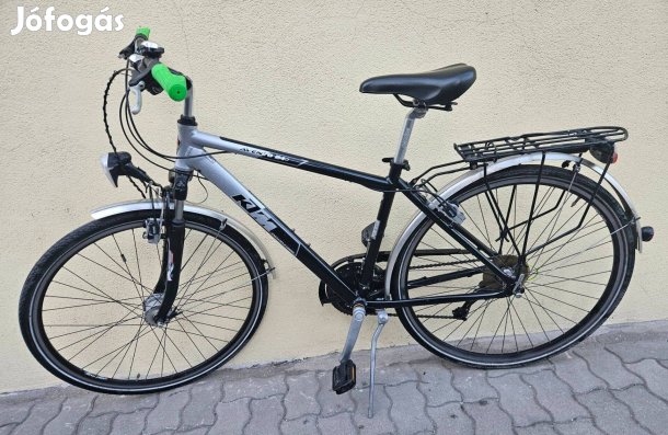 KTM Avento 24+, 28 S vázméretű agydinamós, olajfékes Trekking kerékpá