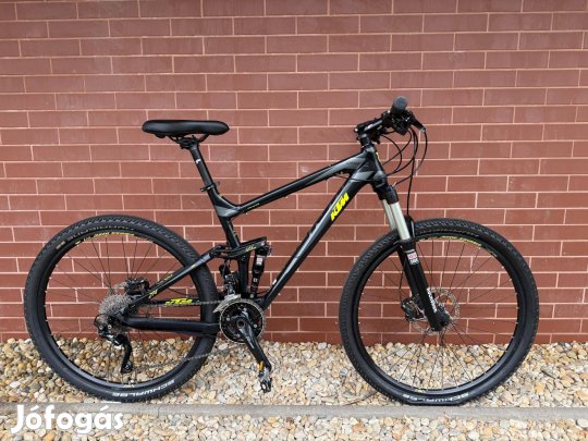 KTM Lycan 274 27,5 Fully Karbon MTB 48cm, 1 év garancia