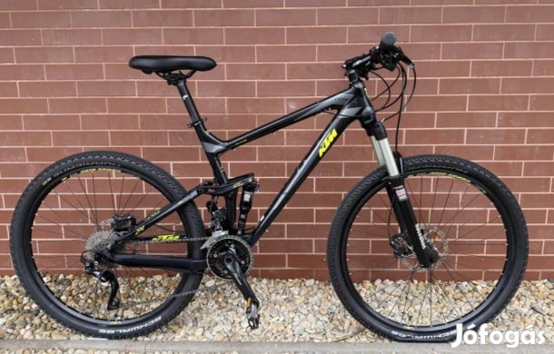 KTM Lycan 274 27,5 Fully Karbon MTB Kerékpár 48cm, 1 év garancia