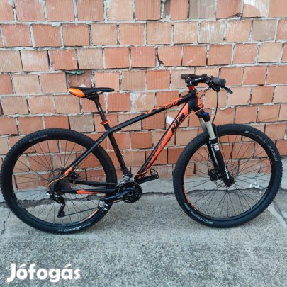 KTM Ultra 29" aluvázas, XT szett