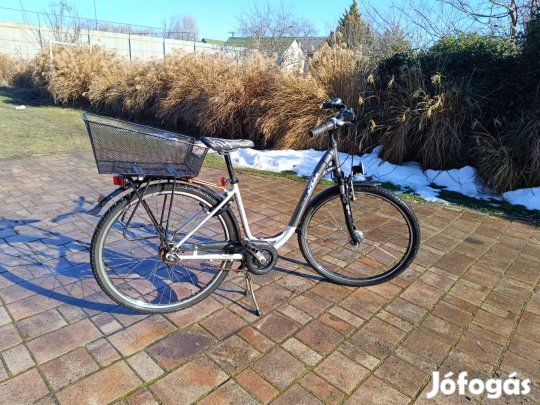 KTM agydinamós agyváltós női aluvázas 28"-os kerékpár bicikli jó állap