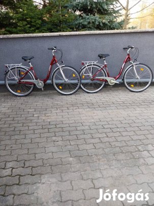 KTM gyári állapotú mélyvázas agyváltós 28-as női kerékpár 