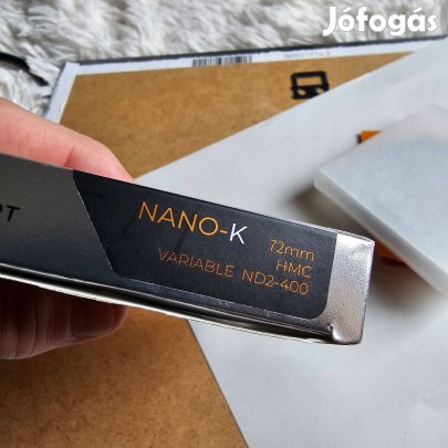 K&F Concept 72mm Variable ND2-ND400 nano k teljesen új dobozos