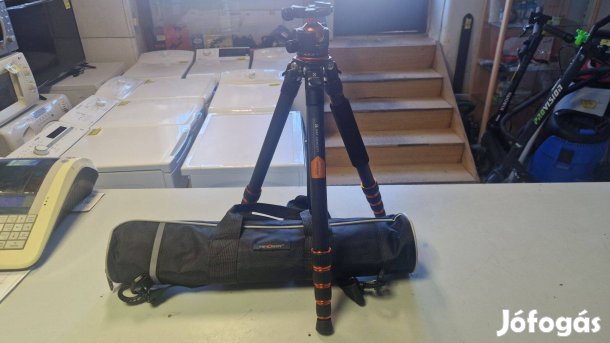 K&F Concept A255C2+BH-36L karbon kamera állvány h