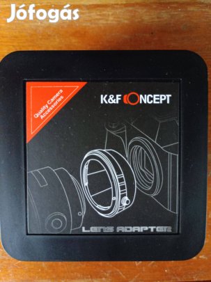 K&F Concept EOS-NX adapter/átalakító
