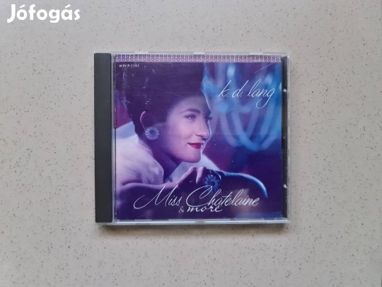 K. D. Lang - Miss Chatelaine & more CD lemez Made in Japan