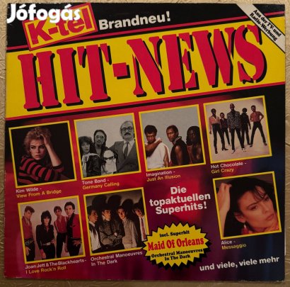 K-tel Hit News Die Topaktuellen Superhits válogatás bakelit hanglemez