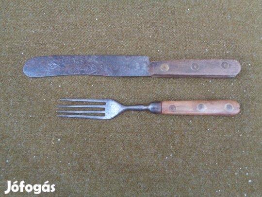 K.u.K. Oztrák Monarchia evőeszköz Ritka!