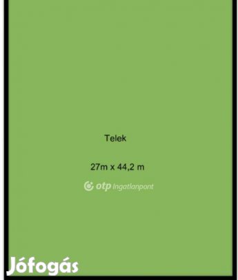 Kabai eladó 1193 nm-es telek #5151154