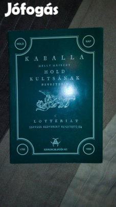 Kaballa melly másként hold-kultusának neveztetik .reprint