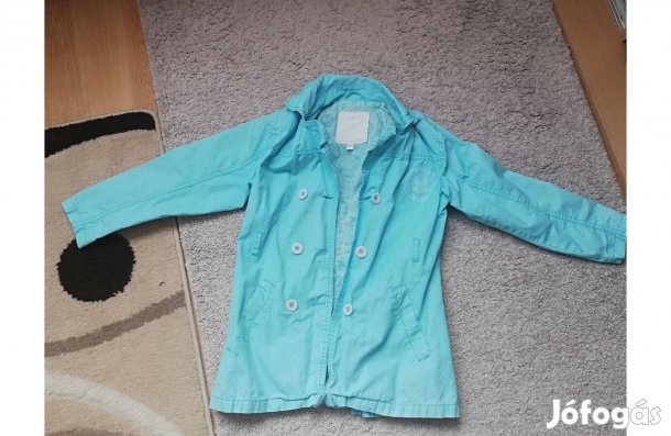 Kabát , Gyerek, gyermek kislány 122/128 méret jó állapotú